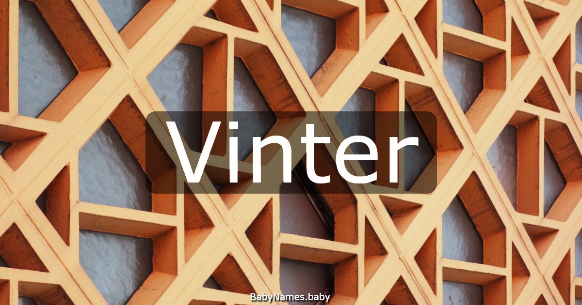 Vinter