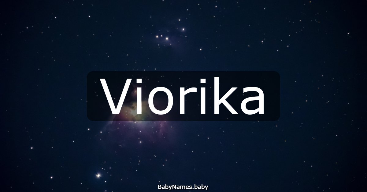Viorika