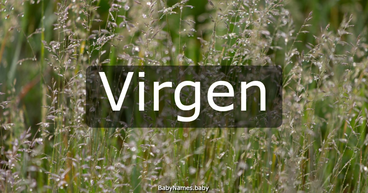 Virgen