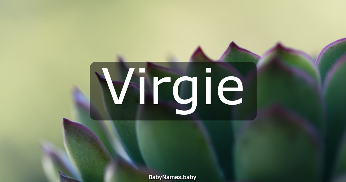 Virgie