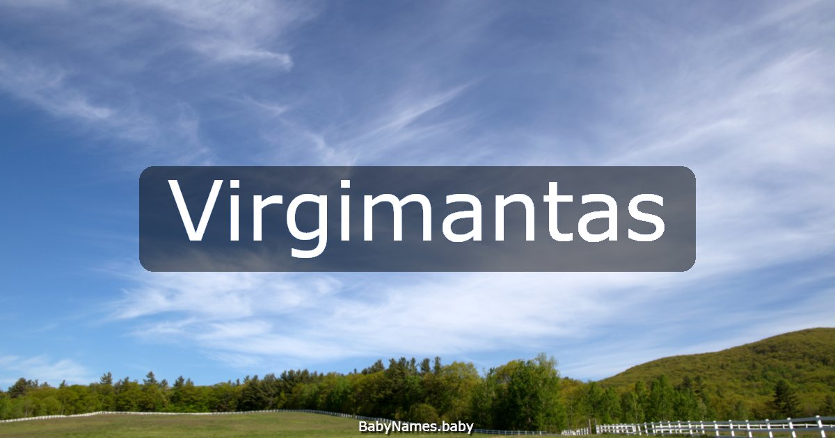 Virgimantas