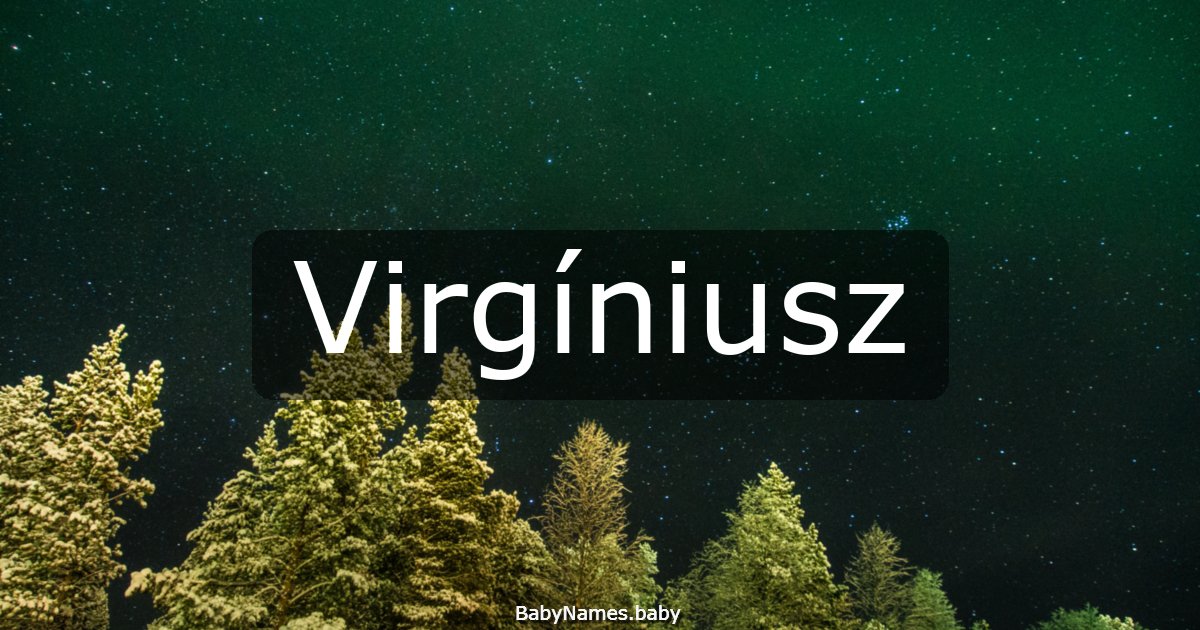 Virgíniusz