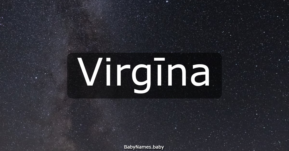Virgīna