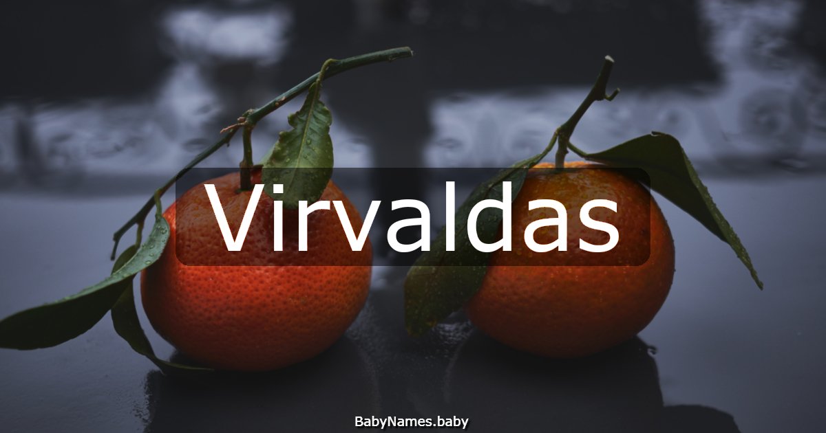 Virvaldas