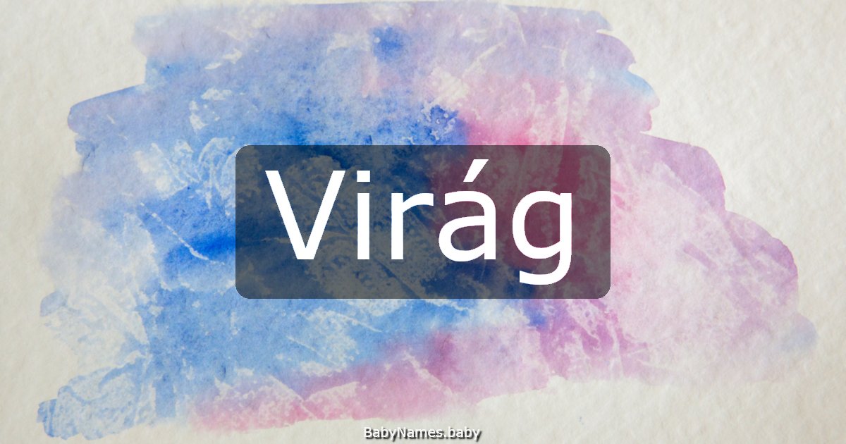 Virág