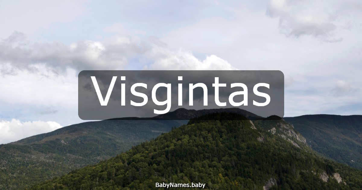 Visgintas