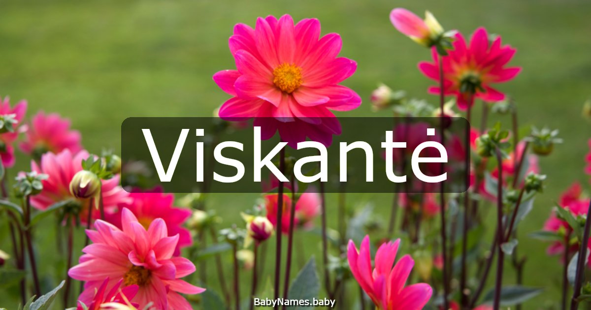 Viskantė