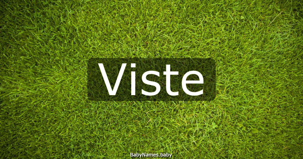 Viste