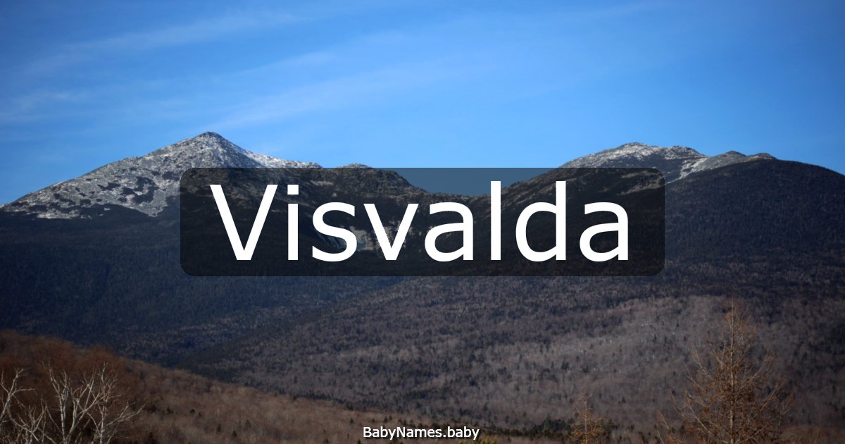 Visvalda