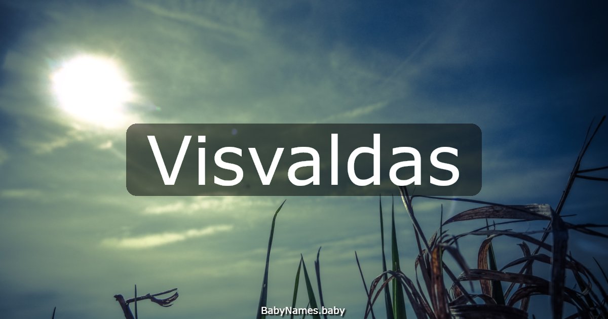 Visvaldas