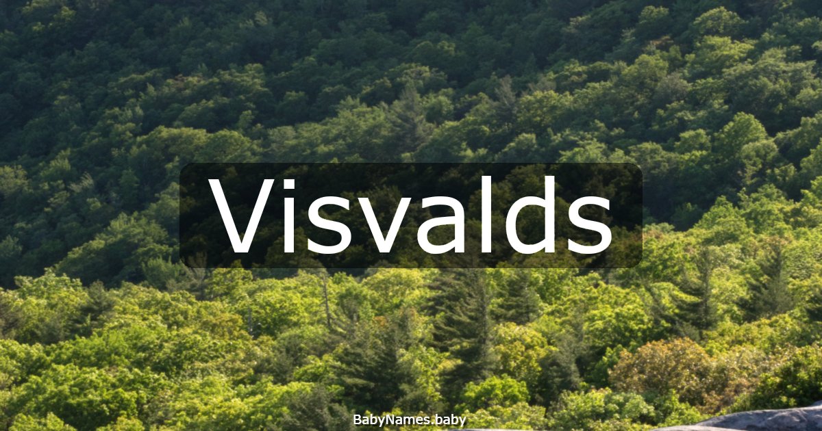 Visvalds