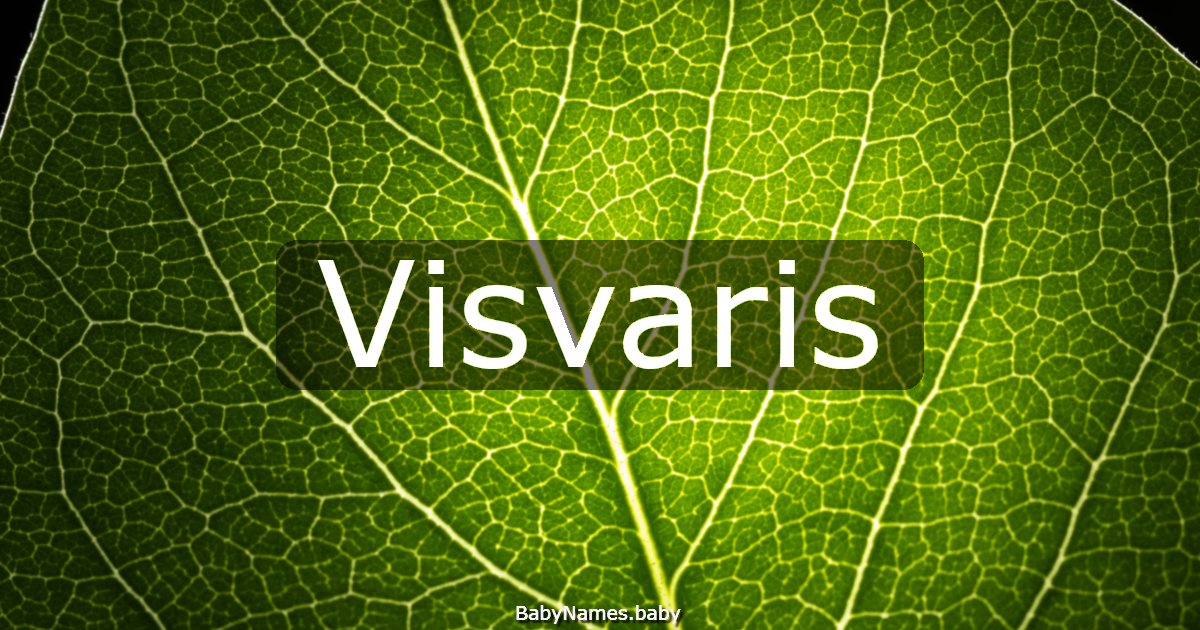 Visvaris