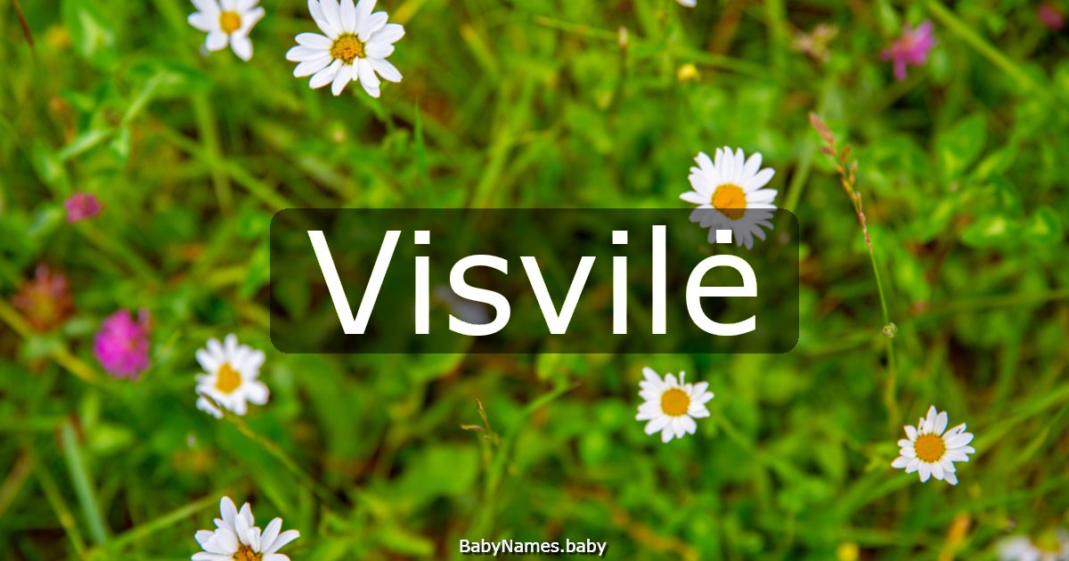 Visvilė