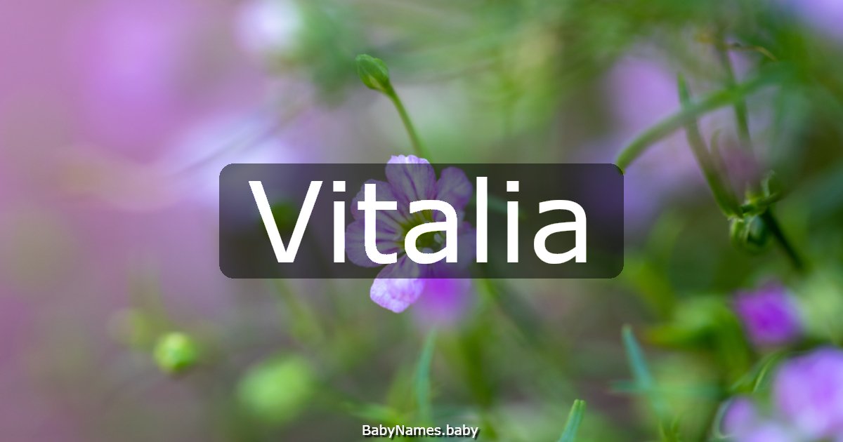 Vitalia