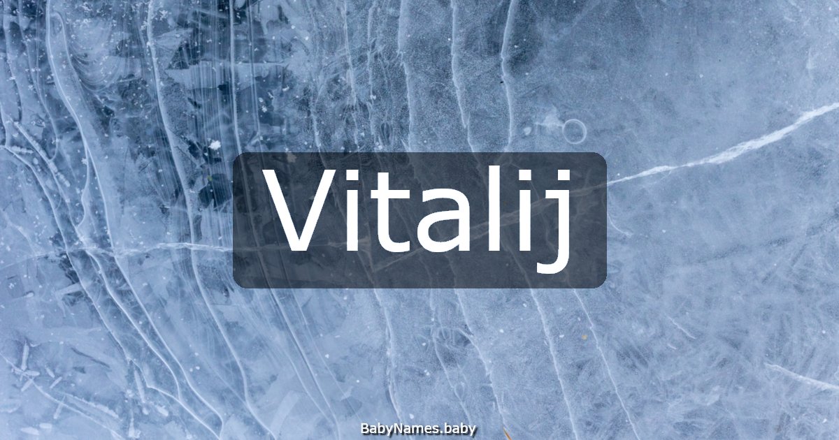 Vitalij