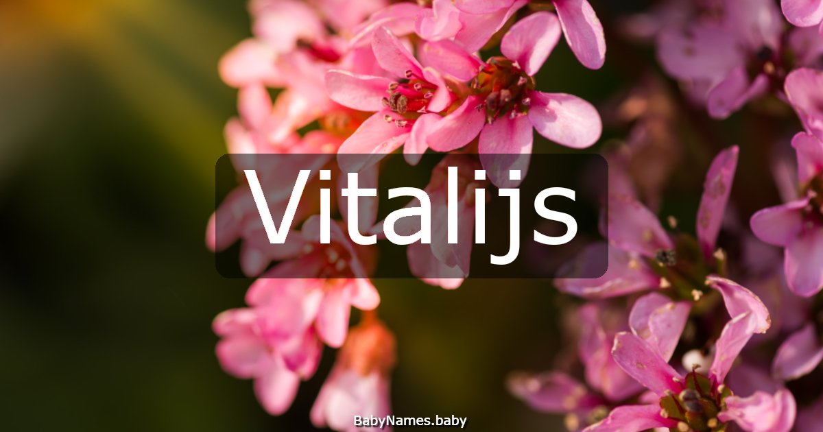 Vitalijs