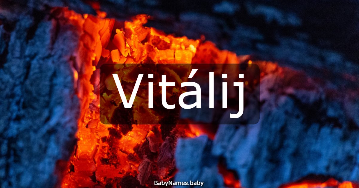 Vitálij