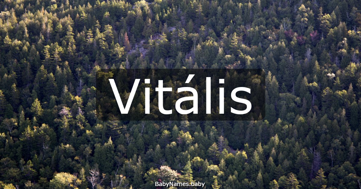 Vitális