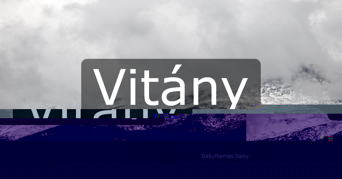 Vitány