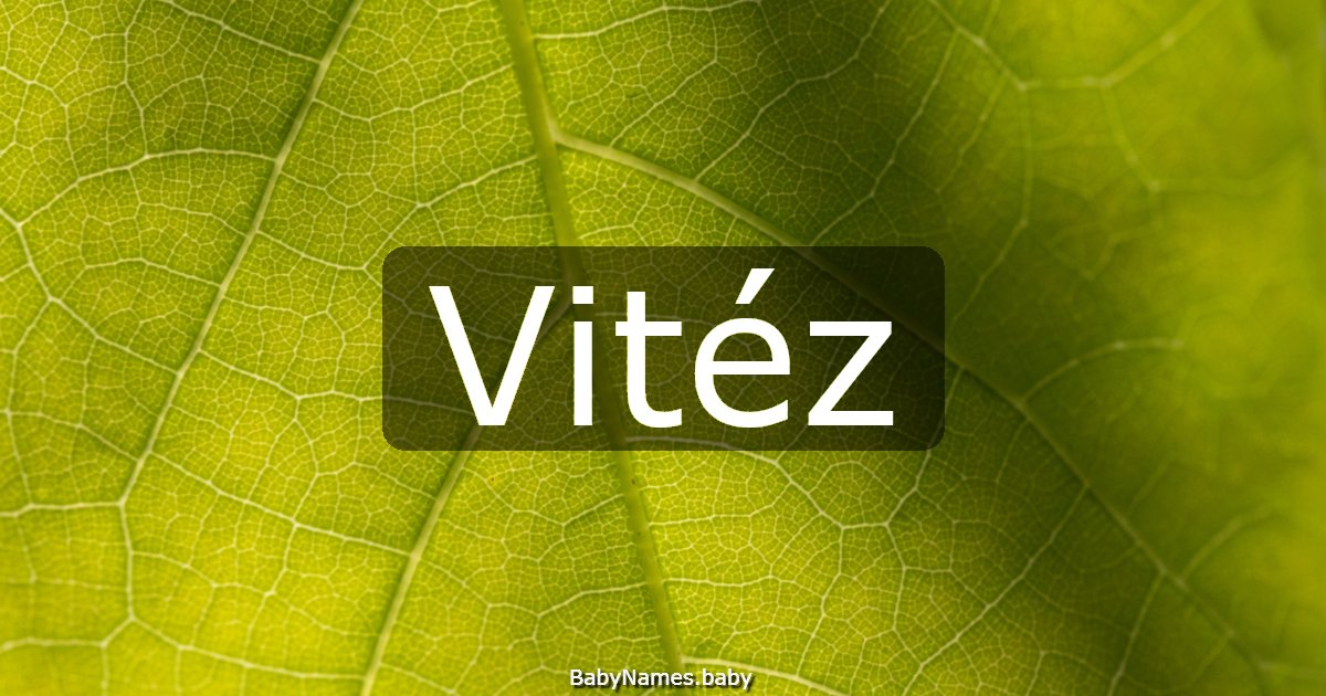 Vitéz