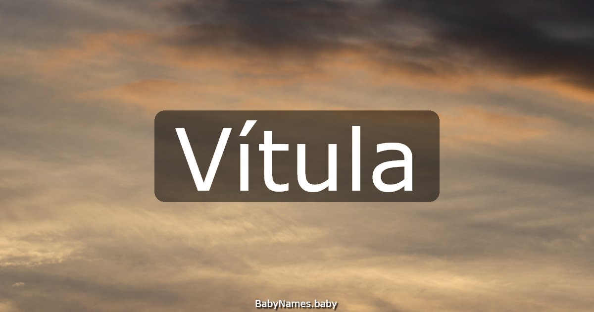 Vítula