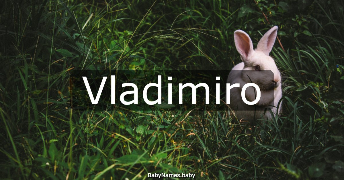 Vladimiro