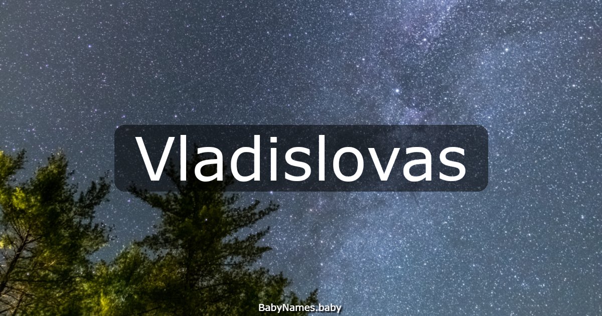 Vladislovas