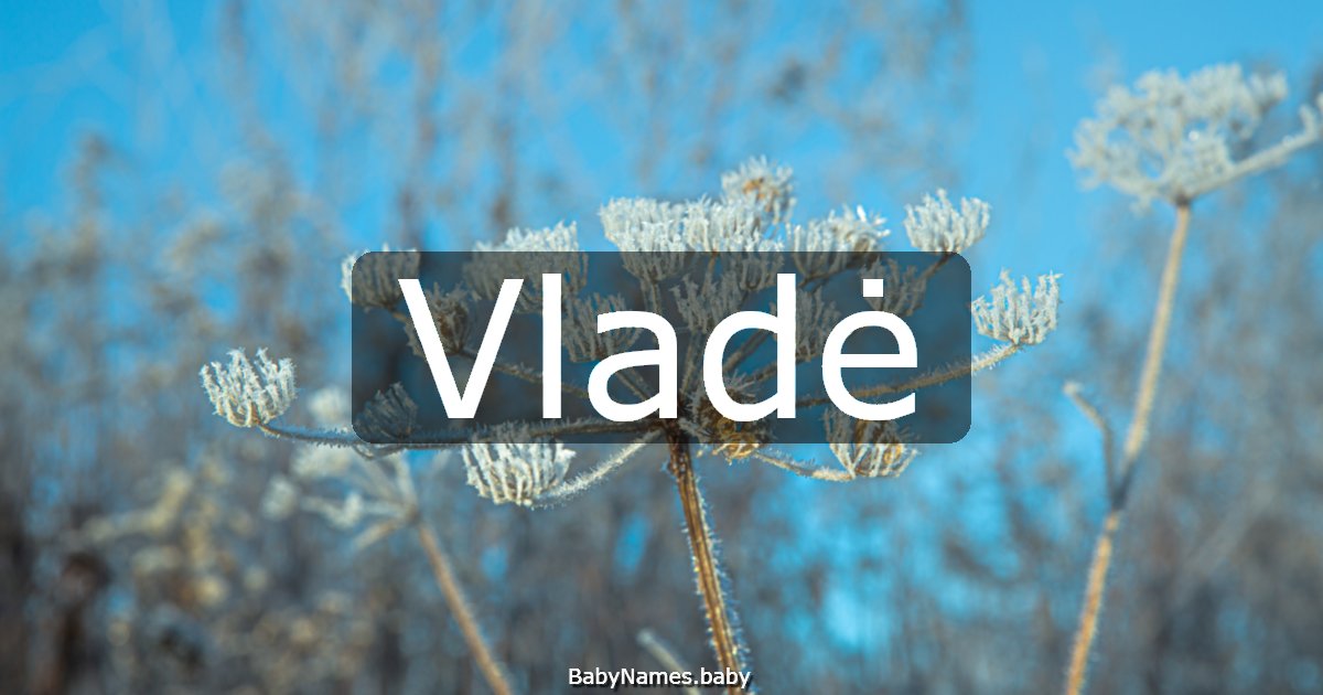 Vladė