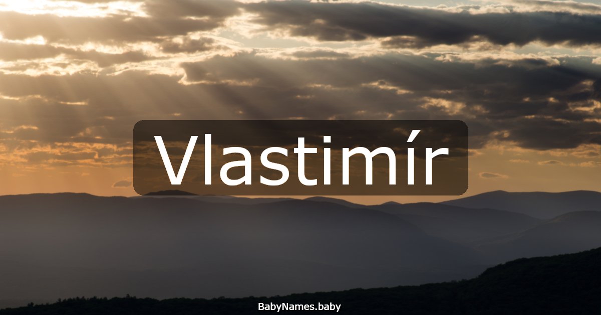 Vlastimír