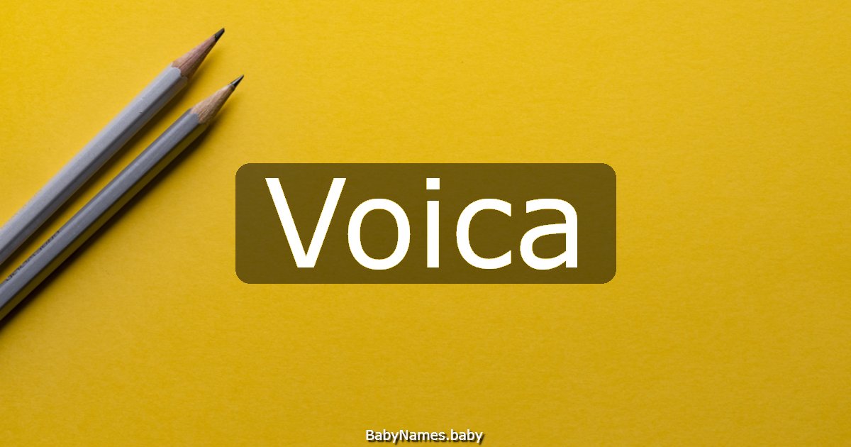 Voica