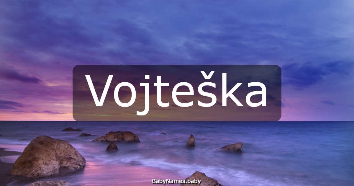Vojteška