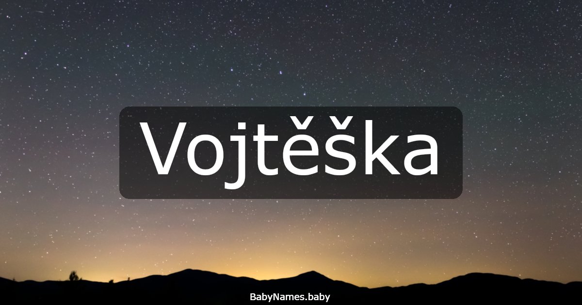 Vojtěška