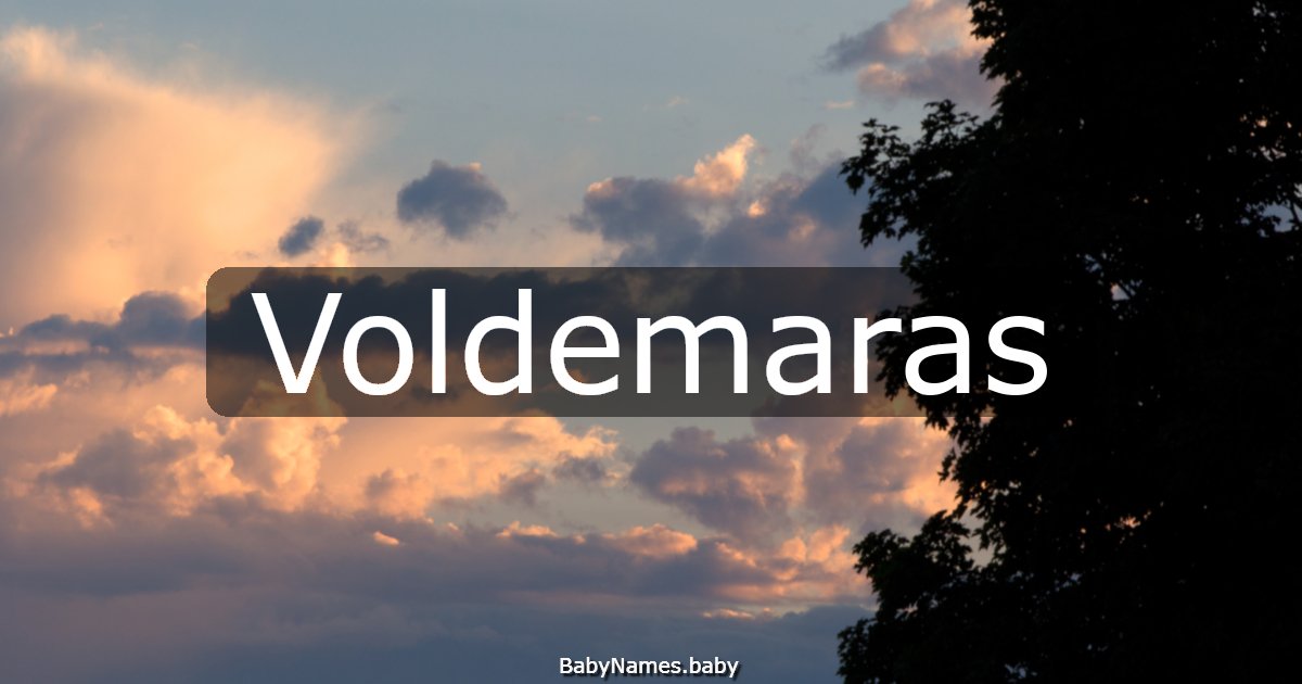 Voldemaras
