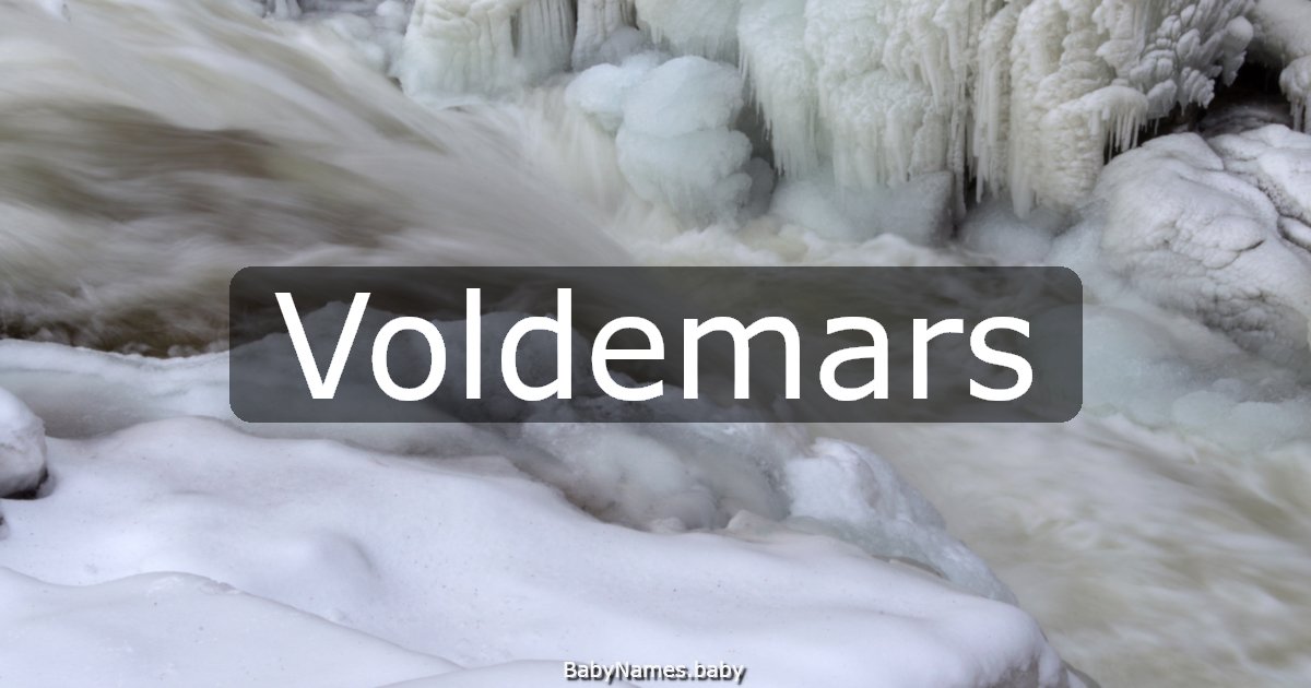 Voldemars