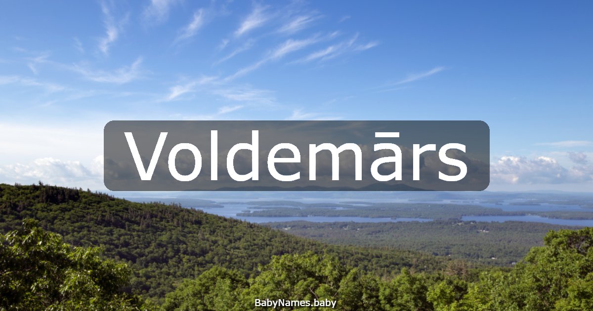 Voldemārs
