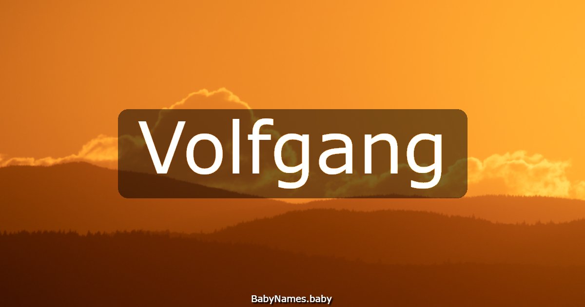 Volfgang