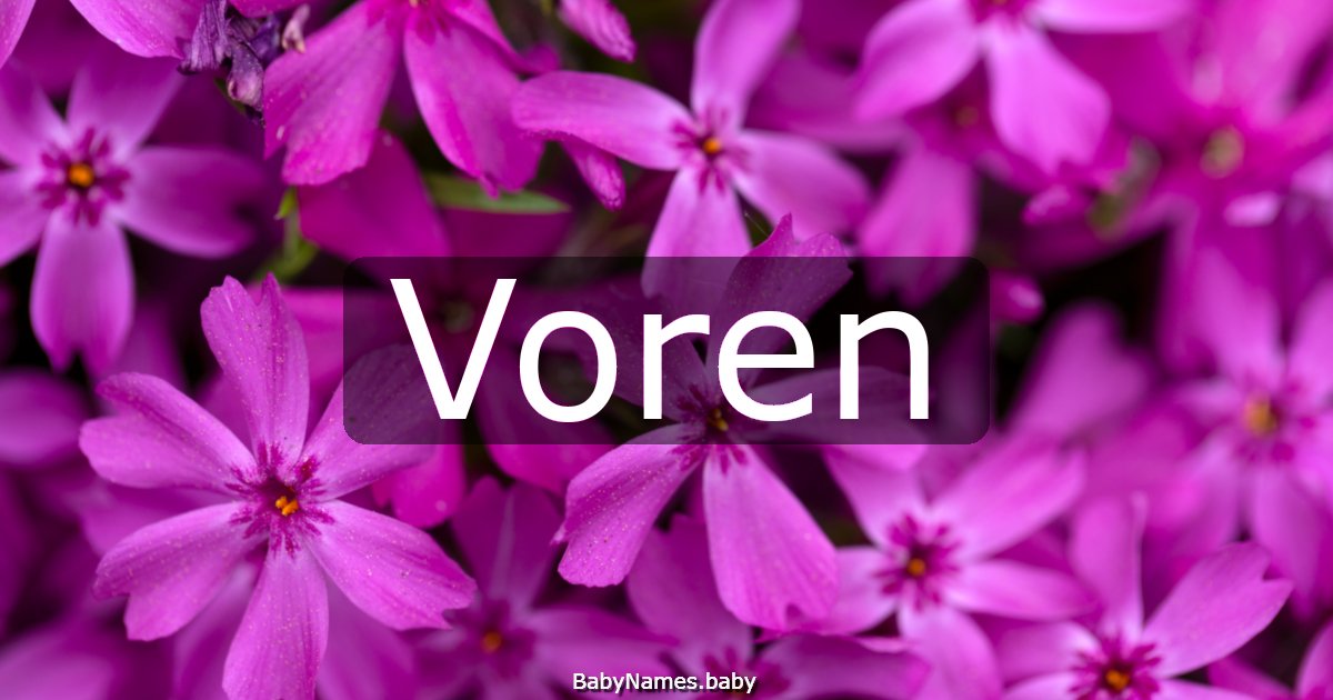 Voren