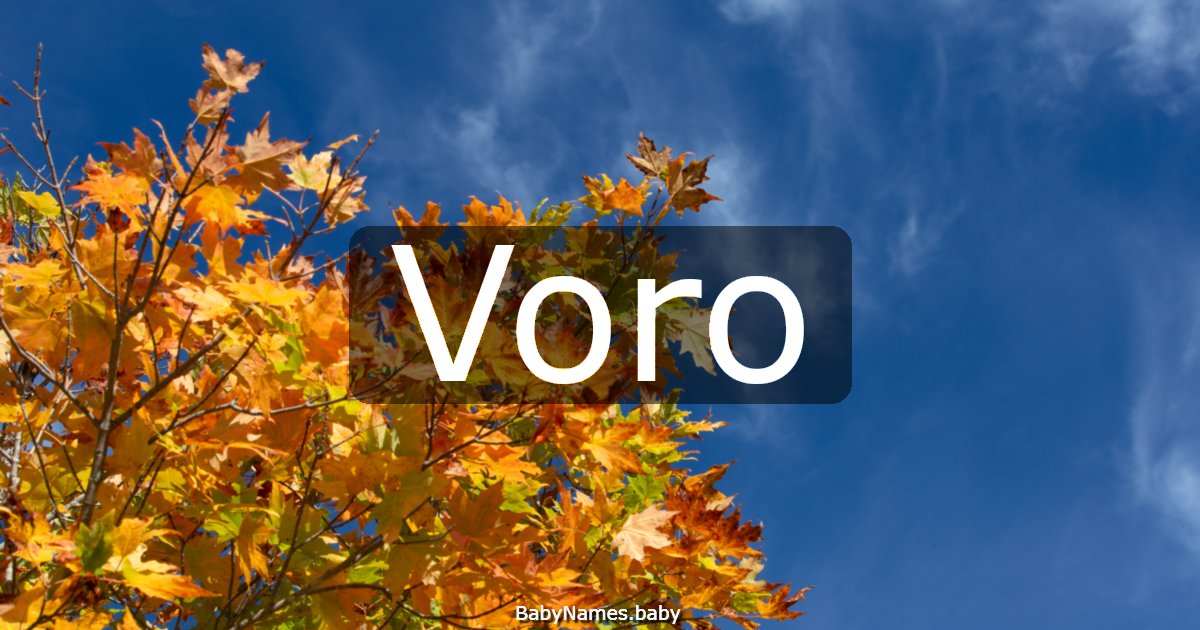 Voro
