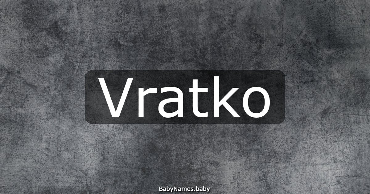 Vratko