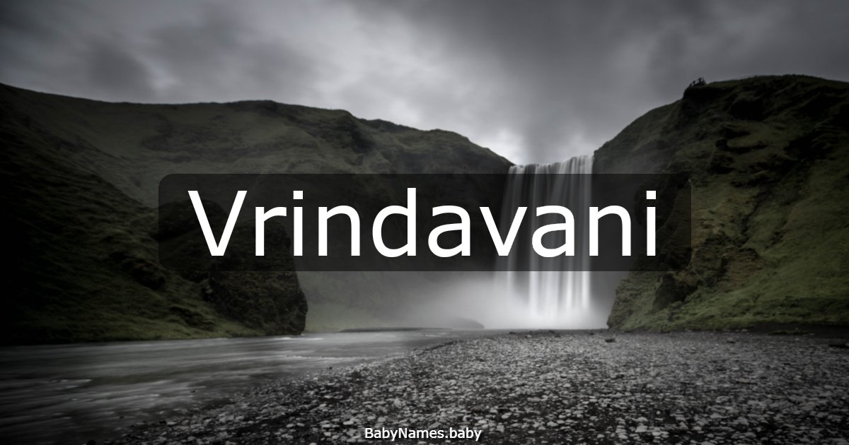 Vrindavani
