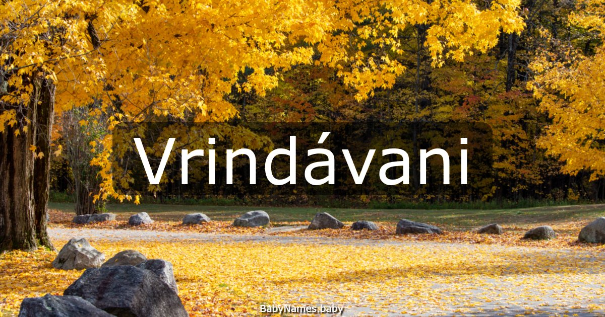 Vrindávani