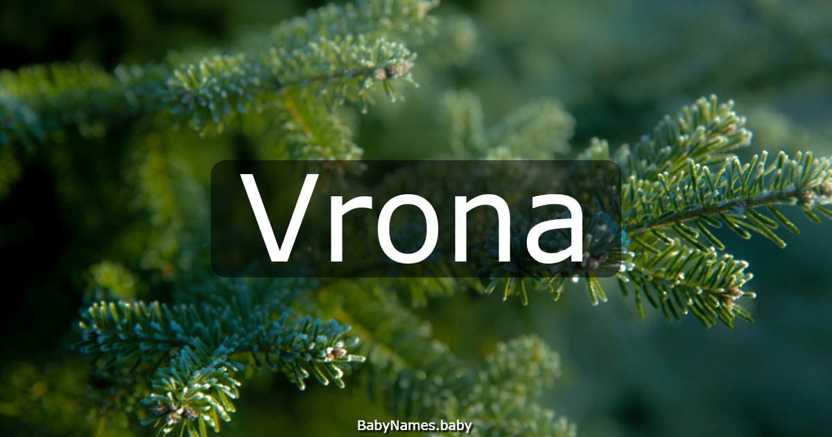 Vrona