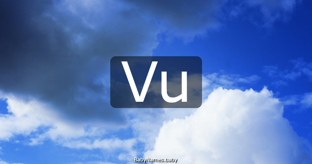 Vu