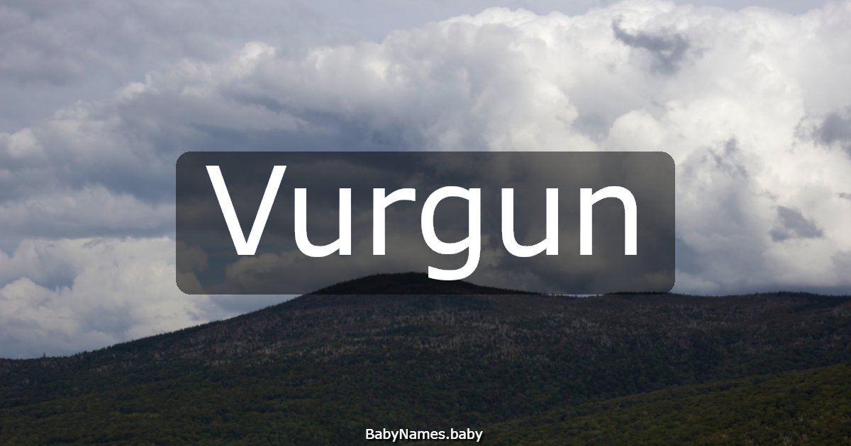 Vurgun