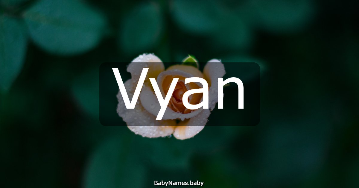 Vyan