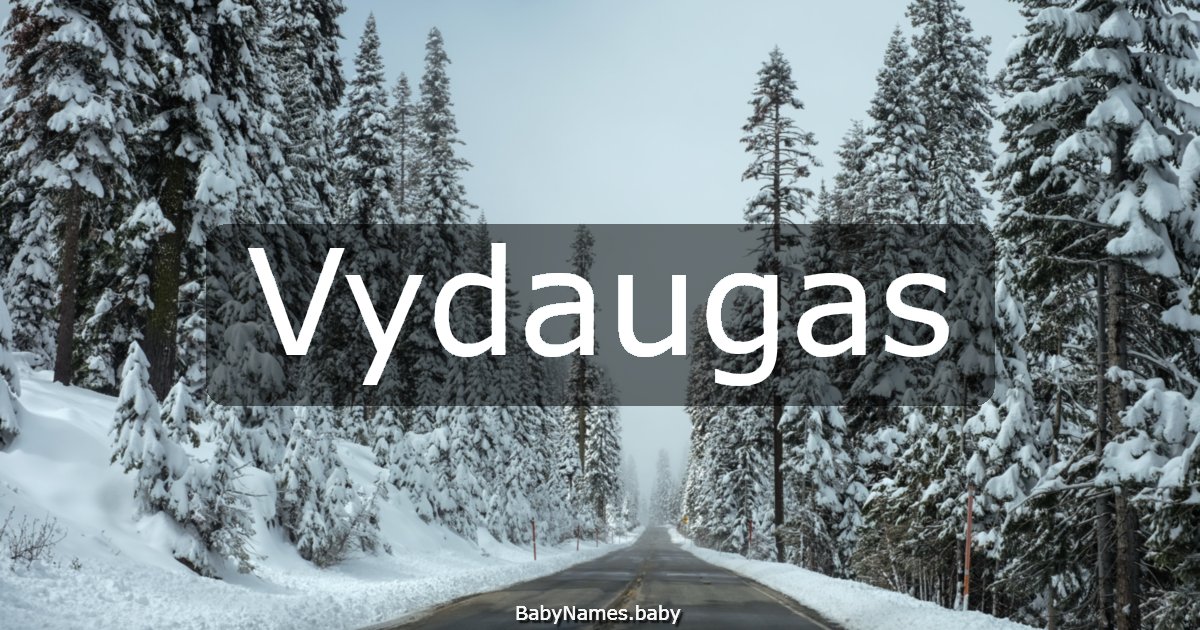 Vydaugas
