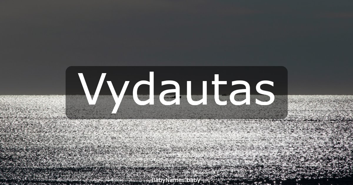 Vydautas