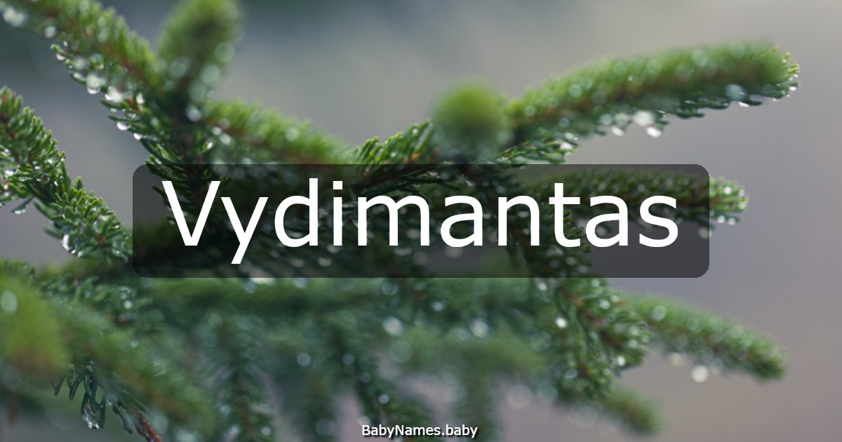 Vydimantas