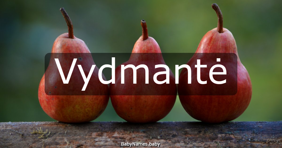 Vydmantė