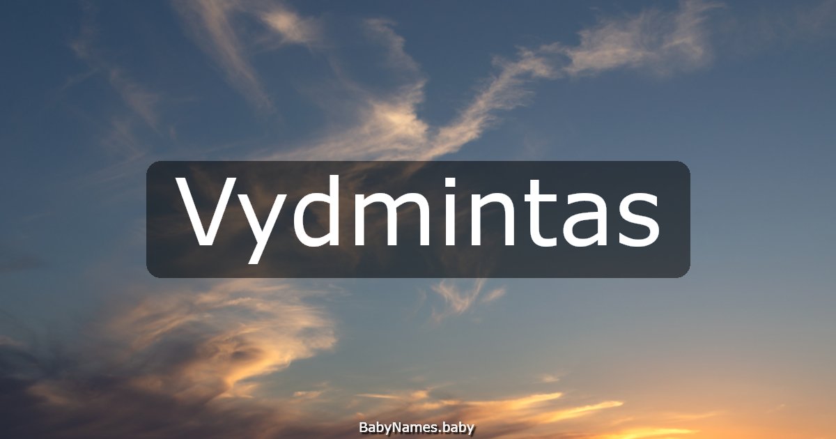 Vydmintas